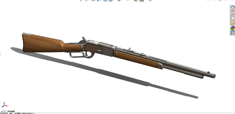搬运模型-温彻斯特1876建模源文件