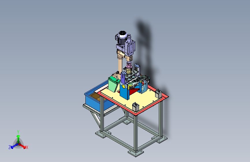 双头攻丝机设计模型MF1808449