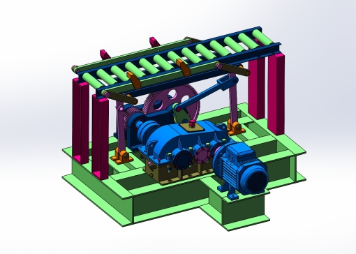 步进式工件运输机