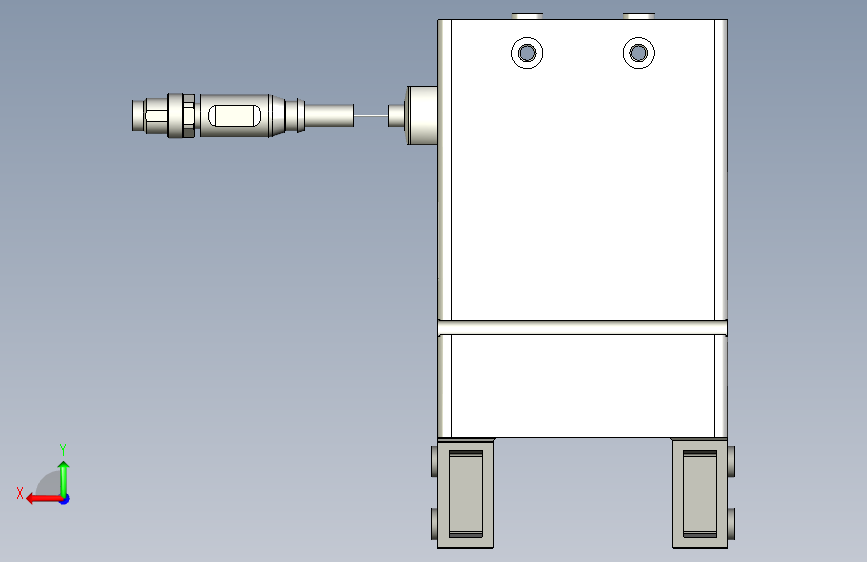 ZIMMER机械夹爪GEP2013IO-00-A_01_ 背面视图