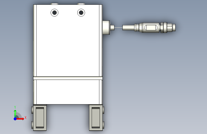 ZIMMER机械夹爪GEP2013IO-00-A_01_ 正面视图