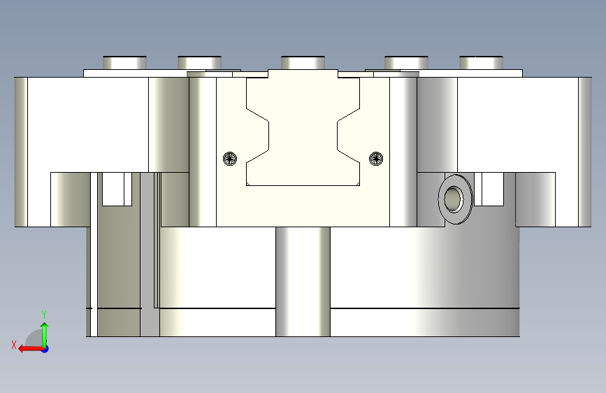 ZIMMER机械夹爪GPD5008N-00-A_01_ 背面视图