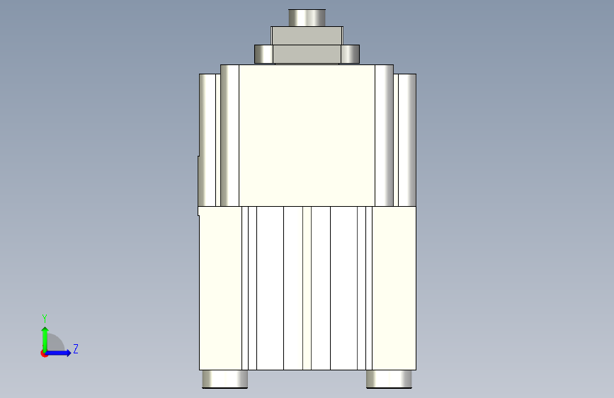 ZIMMER机械夹爪GPP5003NC-21-A_011_ 左侧视图