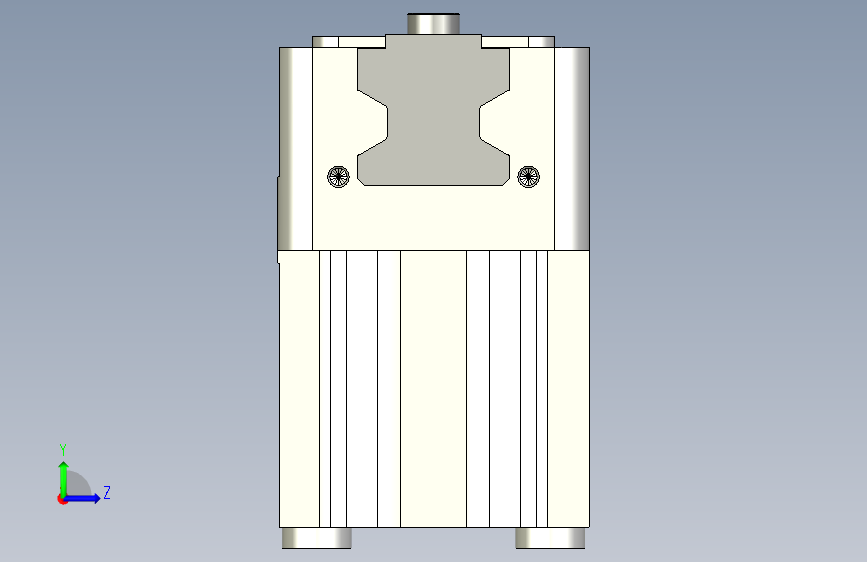 ZIMMER机械夹爪GPP5006NO-00-A_611_ 左侧视图