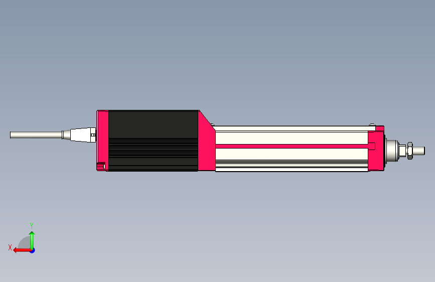 IAI电缸电动滑台EC-DRR6L-65-1-_0_ 背面视图