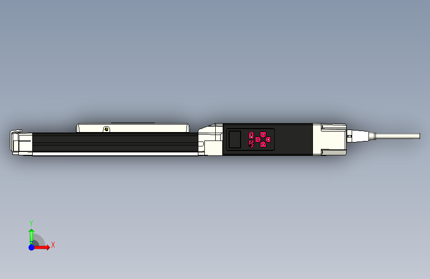 IAI电缸电动滑台EC-DWS10L-50-1-DL-_0_ 正面视图