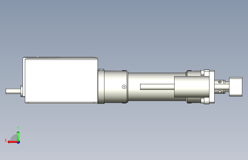 IAI电缸电动滑台ERC2-RGD6C-I-PM-3-50-NP-P-0 背面视图