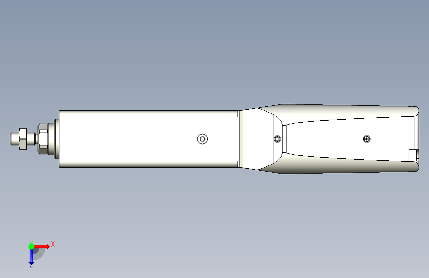IAI电缸电动滑台ERC3-RA4C-I-42P-20-50-NP-S-CN-031 俯视图