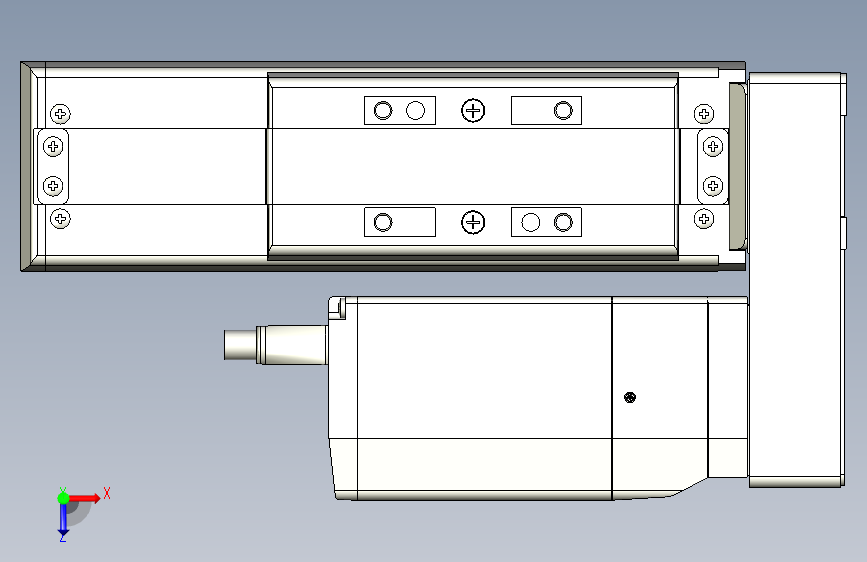 IAI电缸电动滑台RCP4-SA6R-I-42P-3-50-P3-P-ML_1100_ 俯视图