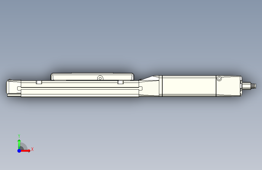 IAI电缸电动滑台RCP6S-WSA10C-WA-35P-2.5-50-SE-P_0_ 正面视图