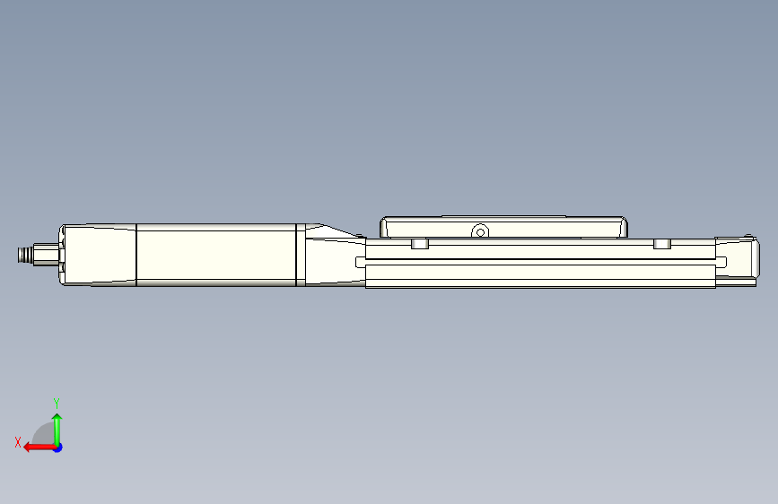 IAI电缸电动滑台RCP6S-WSA10C-WA-35P-2.5-50-SE-P_0_ 背面视图