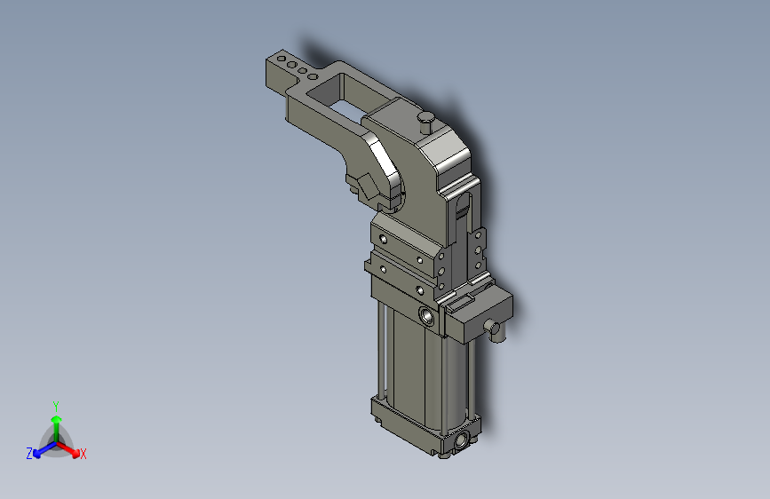 PLCA40系列强力夹紧气缸_PLCA 40 A10 SN 45°