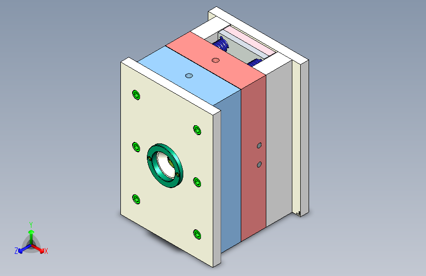 电位器盒注塑模具设计图纸-侧抽芯MF1276025