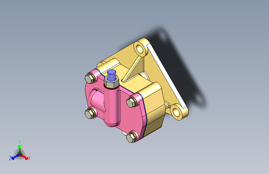 机油泵设计MF1311425