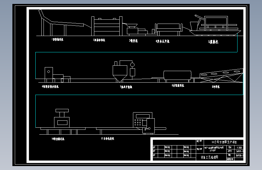 年产6000吨方便面生产项目工厂设计MF911942