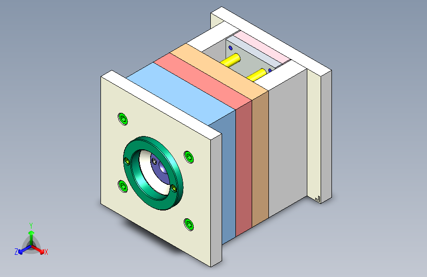 塑料积木注塑模具设计