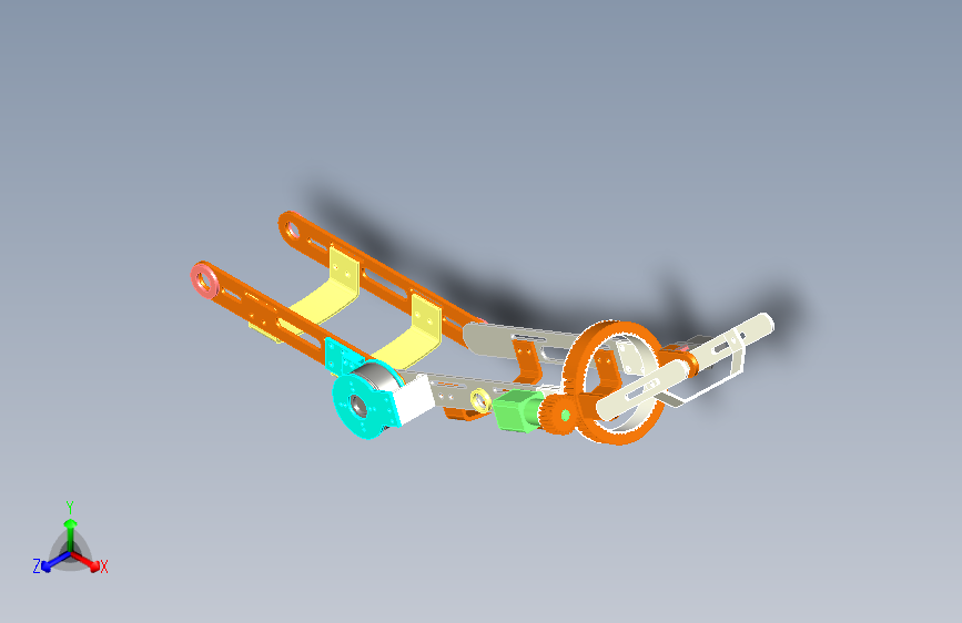 用于康复训练的外骨骼机械臂