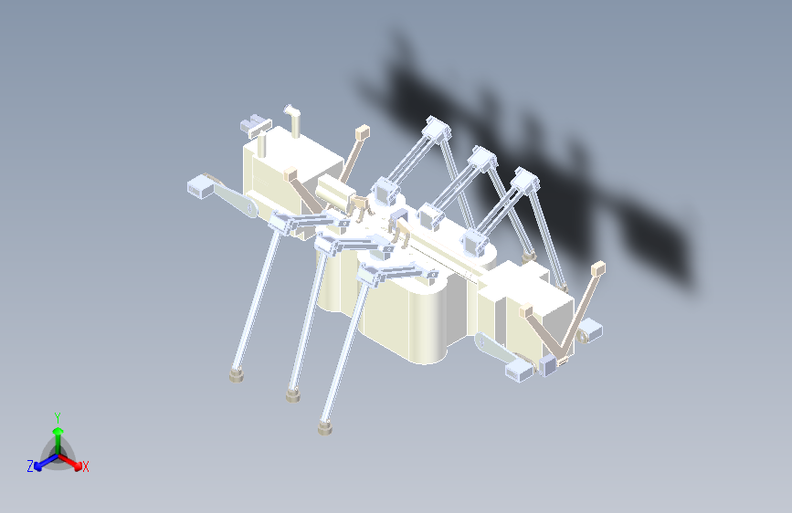 仿生探测机器人