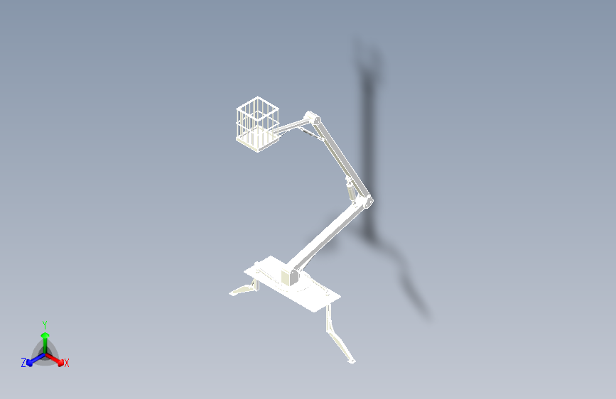 高空作业车工程样机设计