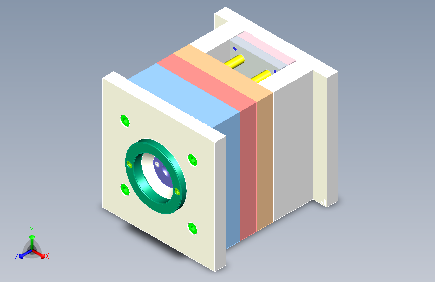 塑料积木注塑模具设计