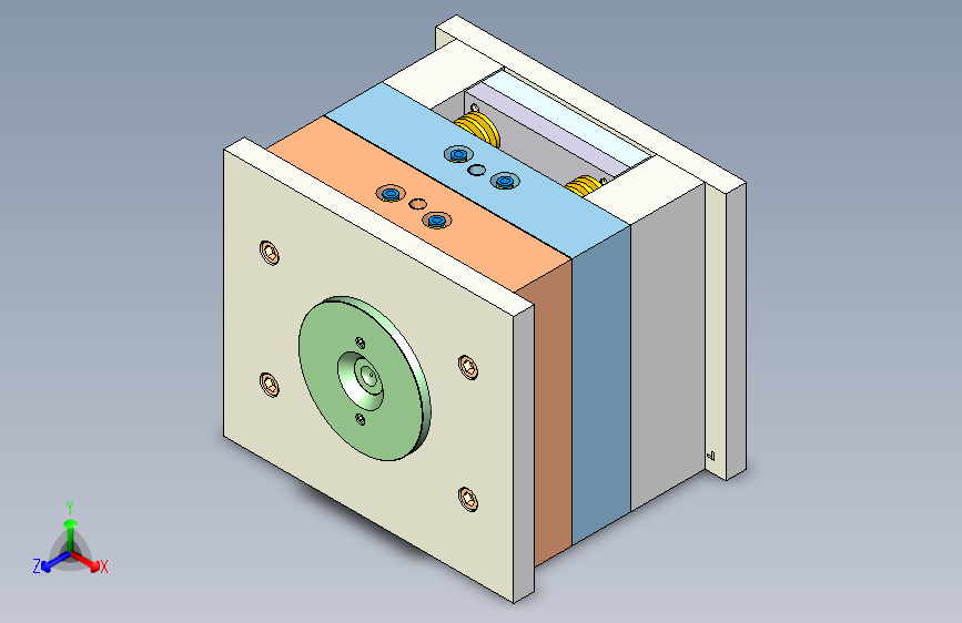 隐形眼镜盖子注塑模具设计
