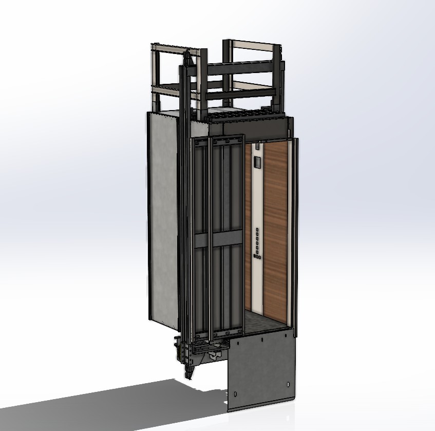 MRL 电梯 450 公斤