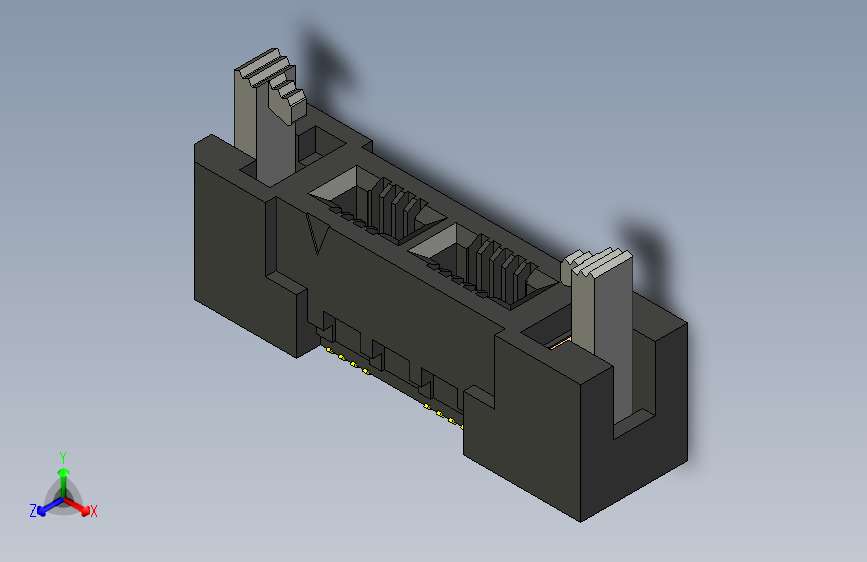 SAMTEC申泰连接器HSEC8-109-01-SM-DV-BL