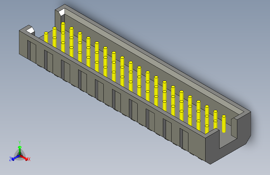 SAMTEC申泰连接器YFT-20-05-G-03-SB