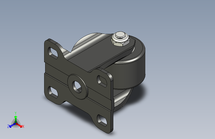 33&41&46&52 系列低重心固定脚轮