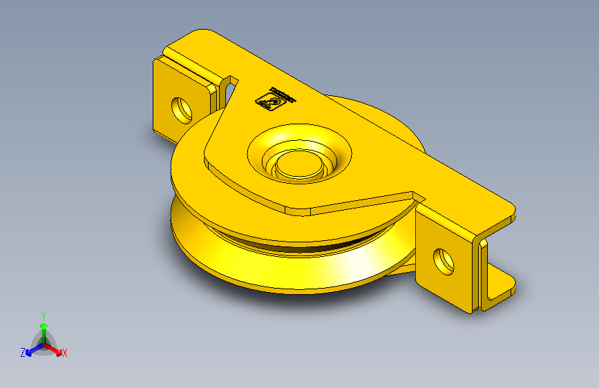 半托导轨轮单轴V型