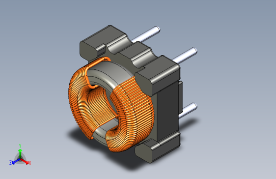 PZ-DBC3545系列环形共模扼流圈