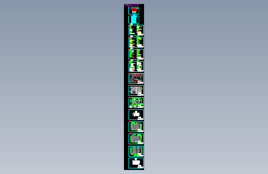 浏阳市联城片老旧小区宜居改造工程项目派出所改造全套CAD施工图