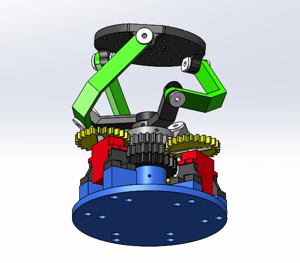 球面并联机械结构