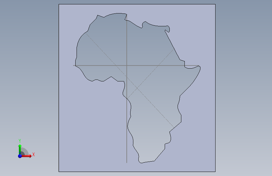 3D打印地图。激光切割dxf文件可用