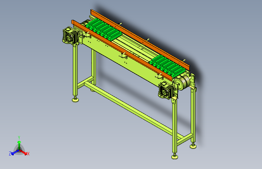 传送机模型设计