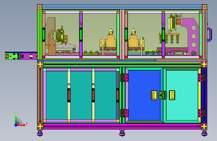 手机充电器测试装配体