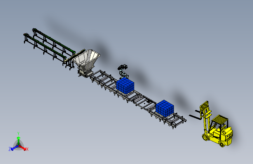 物流自动化分拣与搬运系统