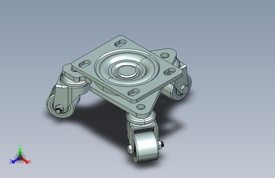 载重130kgs 三角轮脚轮_130