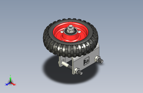 U管门轮烽火脚轮_6×2