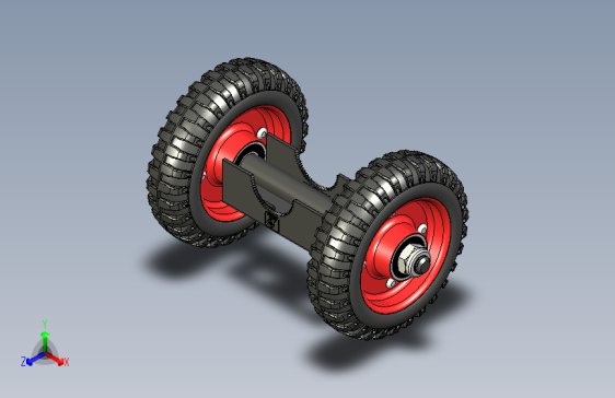 管道门轮烽火双轮6寸脚轮_6×2