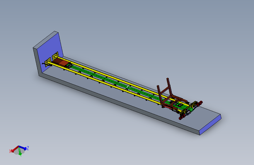 双电机工业升降机 STP格式
