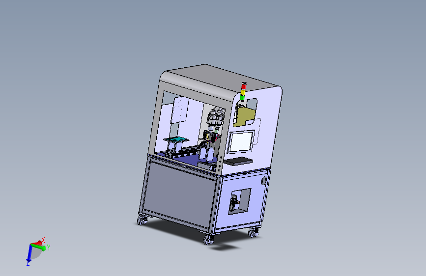光纤自动耦合设备 x_t格式