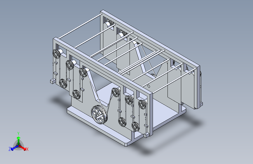 间距可调式隔板