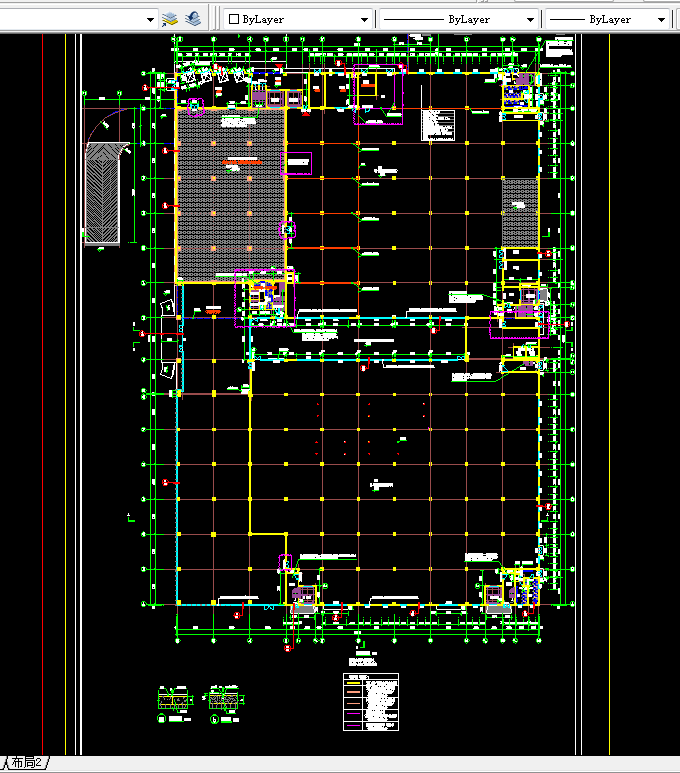 可米可酷冰淇淋产业总部基地建设项目厂房大开间审图版