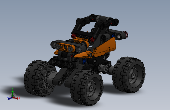 24001 乐高迷你越野车