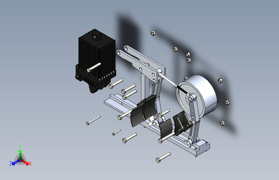 直流推进器制动器