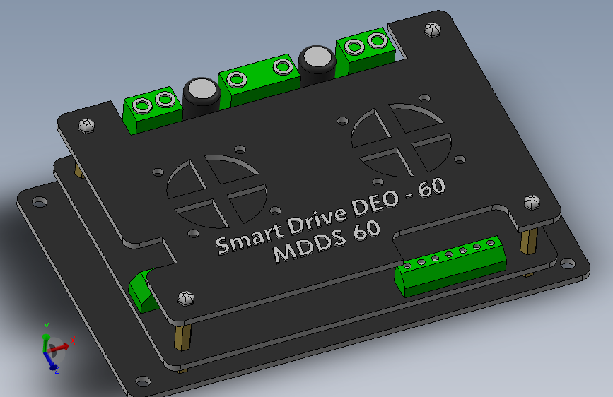智能驱动器 MDDS60（双60A电机驱动器）