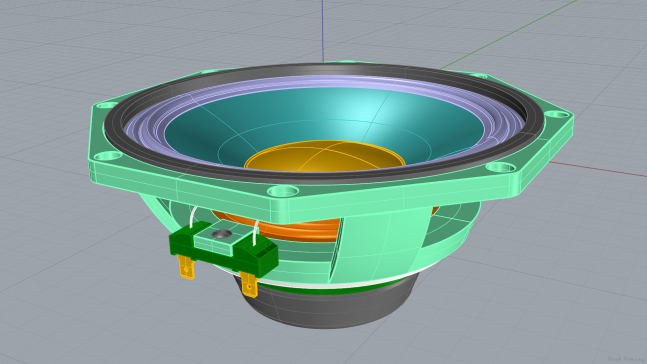 B&C 8MDN51 低音扬声器