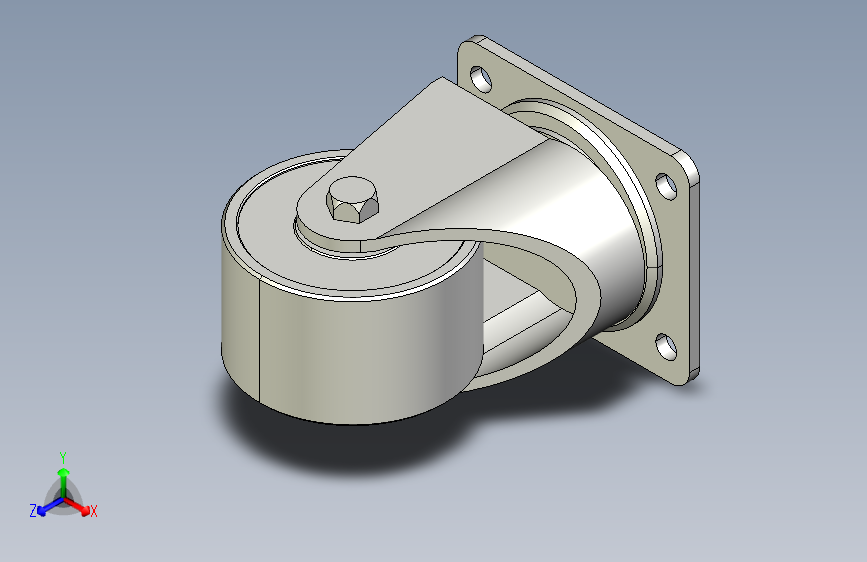 脚轮-N系列-高性能低矮重载型-万向型·固定型_KVJC80