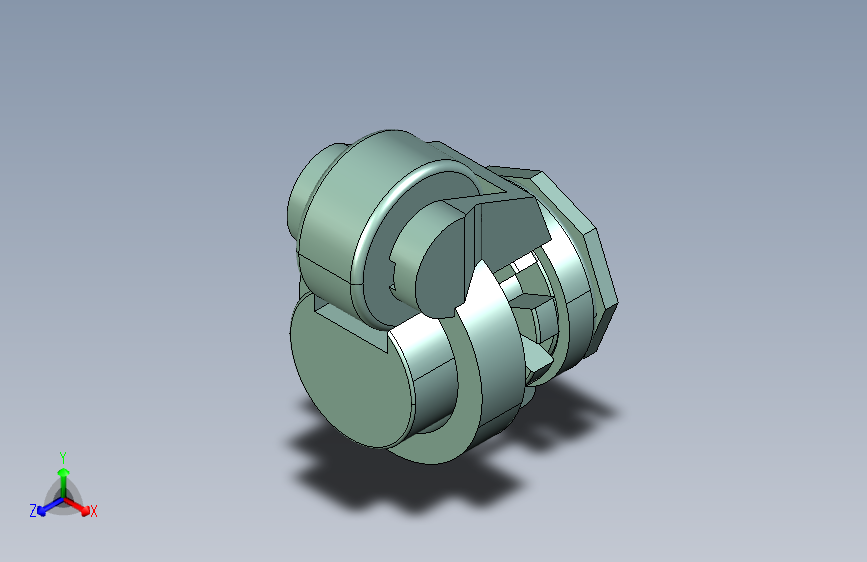 脚轮-中重载型-万向型·螺杆固定型(100～1000kg)_L2JFAM80-N